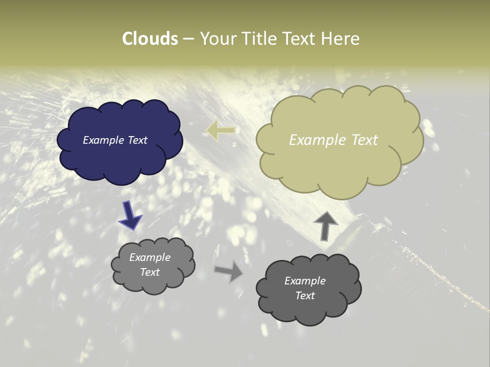 A Bottle Of Champagne Is Exploding Into The Air PowerPoint Template