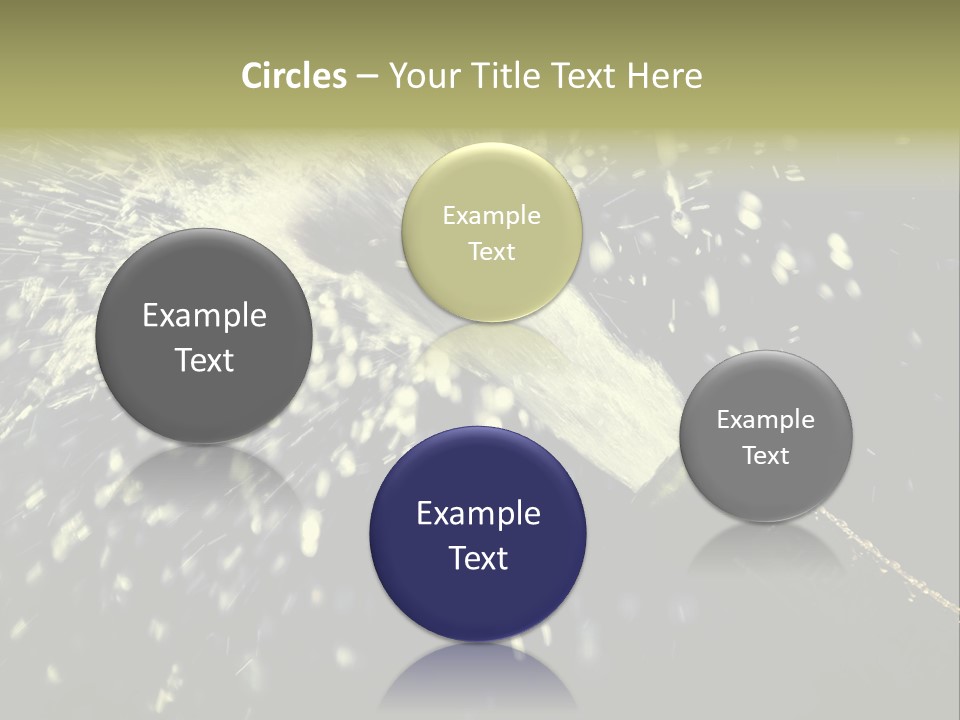 A Bottle Of Champagne Is Exploding Into The Air PowerPoint Template