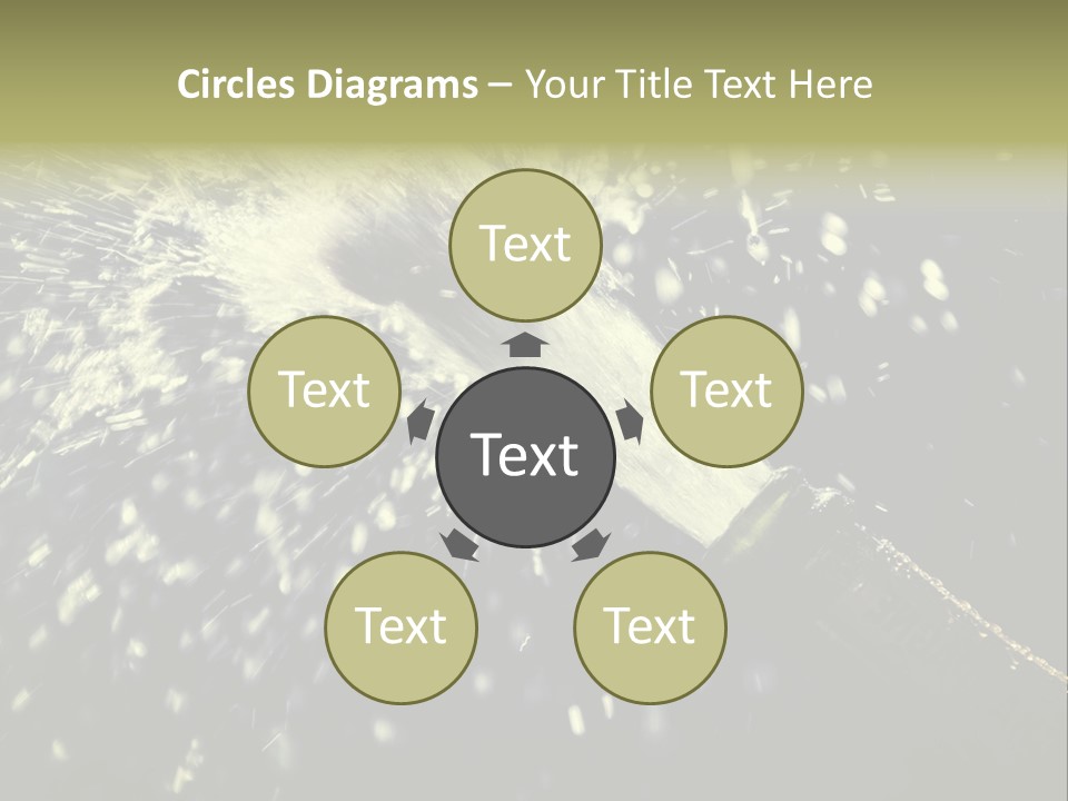 A Bottle Of Champagne Is Exploding Into The Air PowerPoint Template