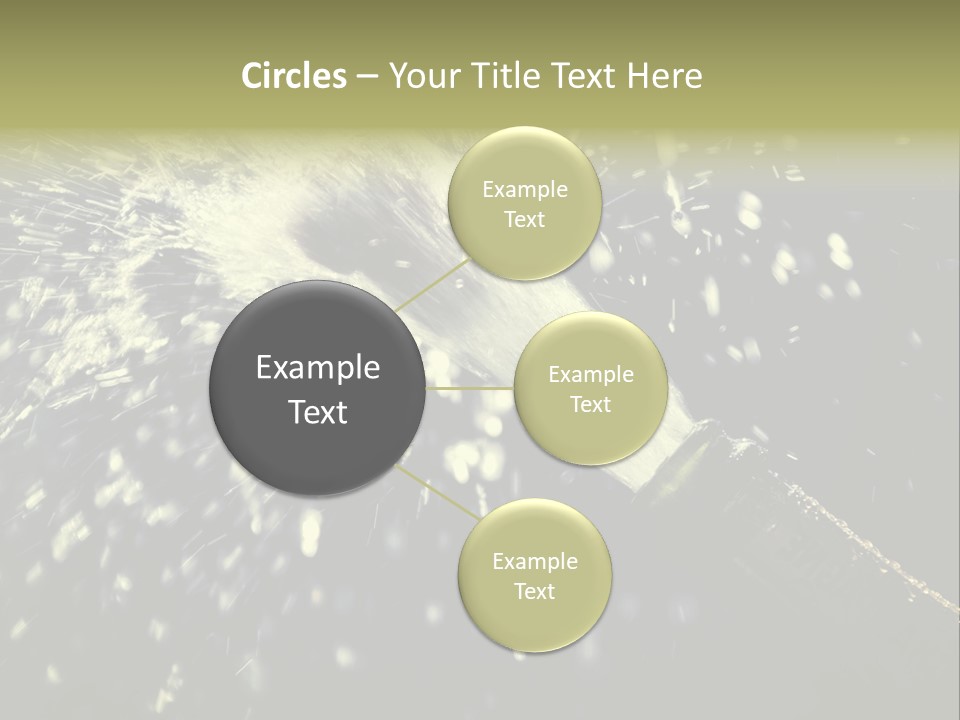 A Bottle Of Champagne Is Exploding Into The Air PowerPoint Template