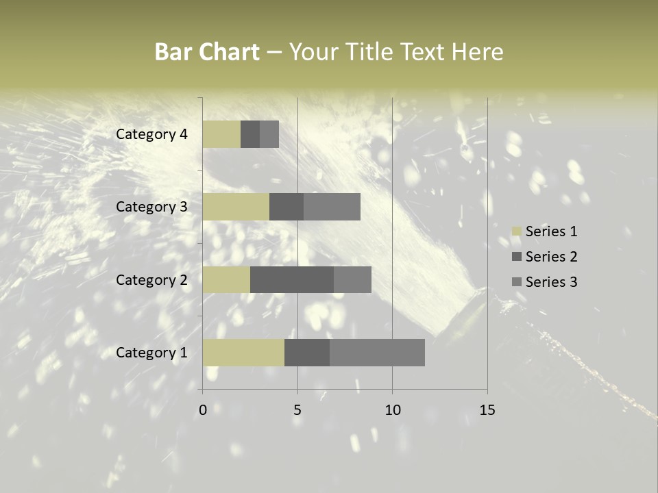 A Bottle Of Champagne Is Exploding Into The Air PowerPoint Template
