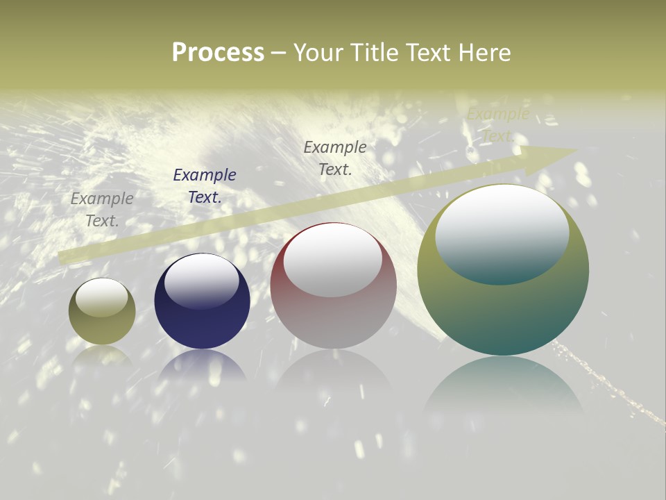 A Bottle Of Champagne Is Exploding Into The Air PowerPoint Template