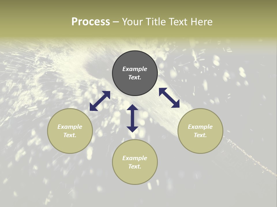 A Bottle Of Champagne Is Exploding Into The Air PowerPoint Template