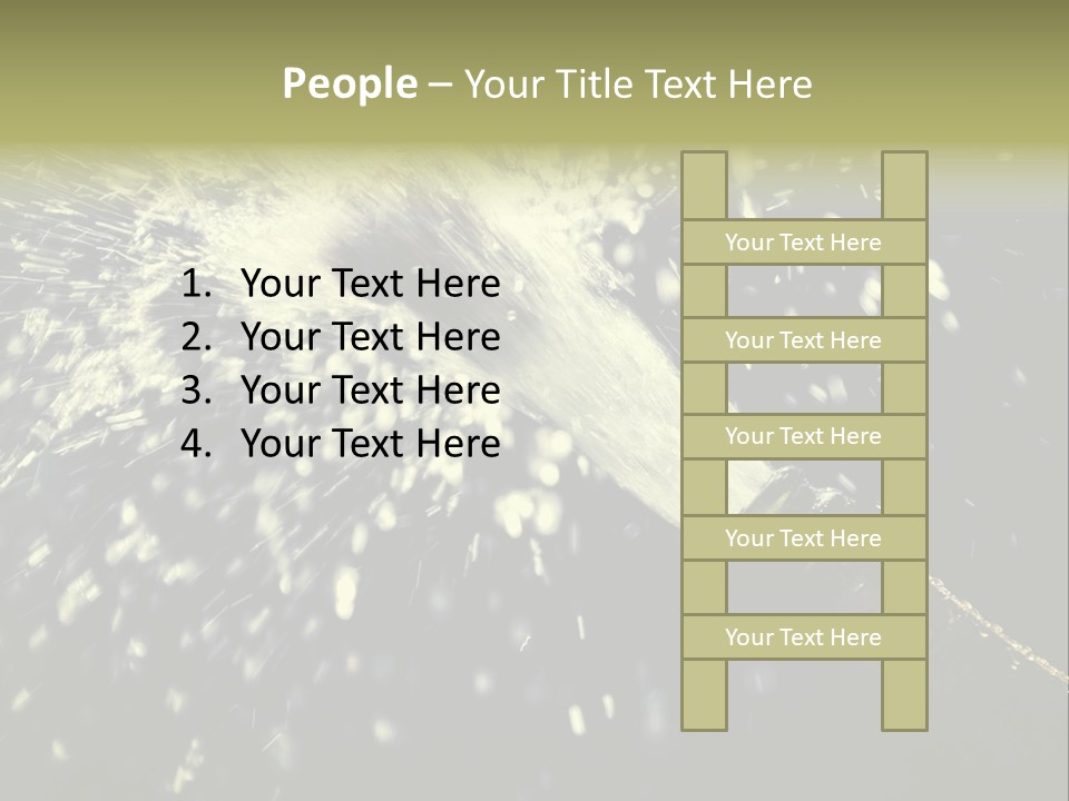 A Bottle Of Champagne Is Exploding Into The Air PowerPoint Template
