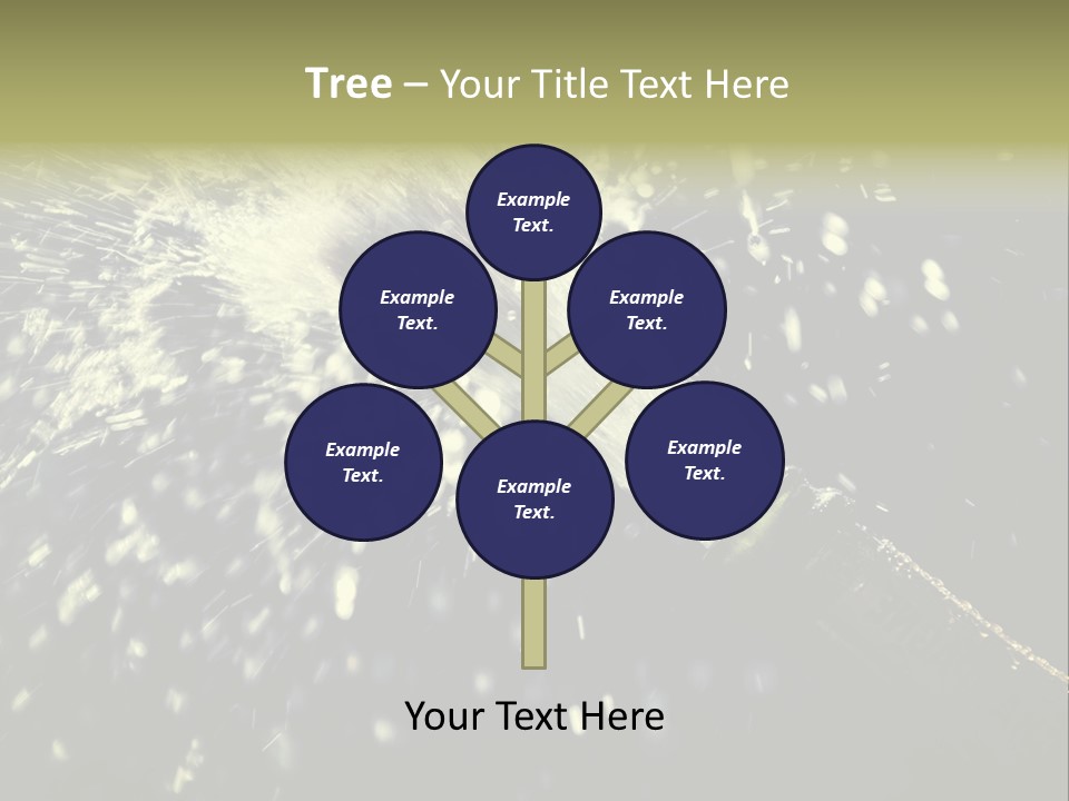 A Bottle Of Champagne Is Exploding Into The Air PowerPoint Template