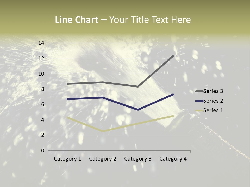 A Bottle Of Champagne Is Exploding Into The Air PowerPoint Template
