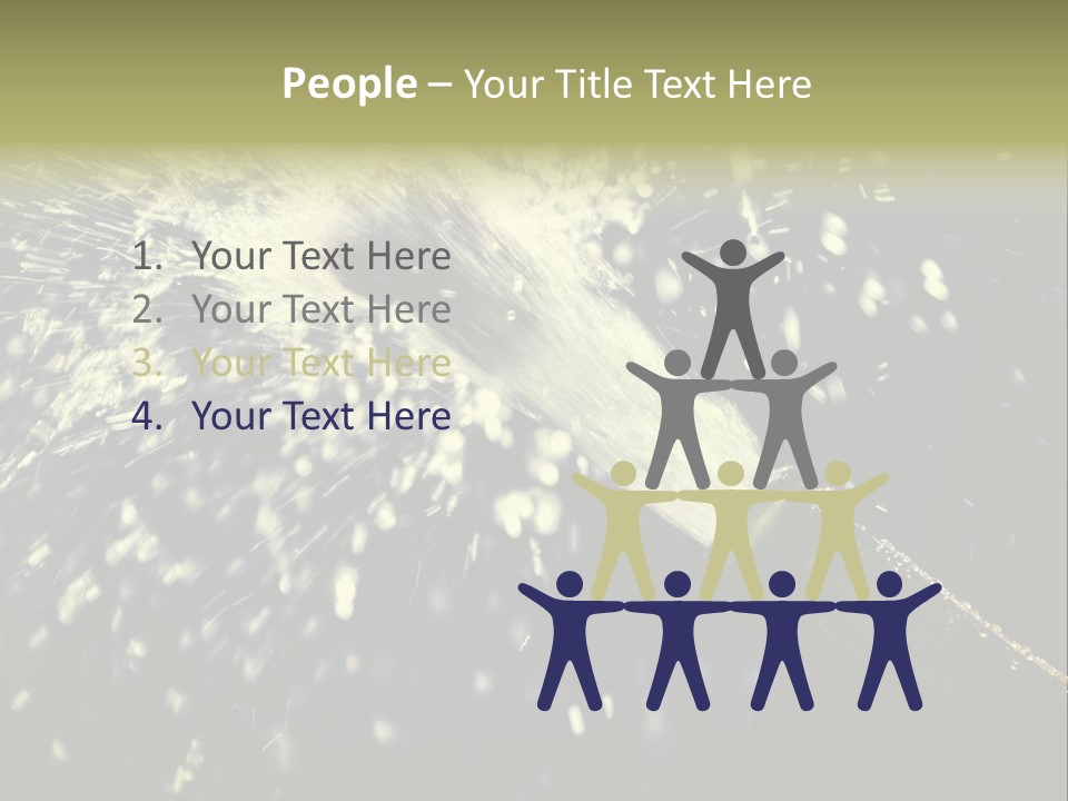 A Bottle Of Champagne Is Exploding Into The Air PowerPoint Template
