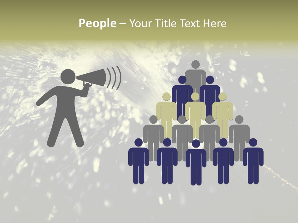 A Bottle Of Champagne Is Exploding Into The Air PowerPoint Template