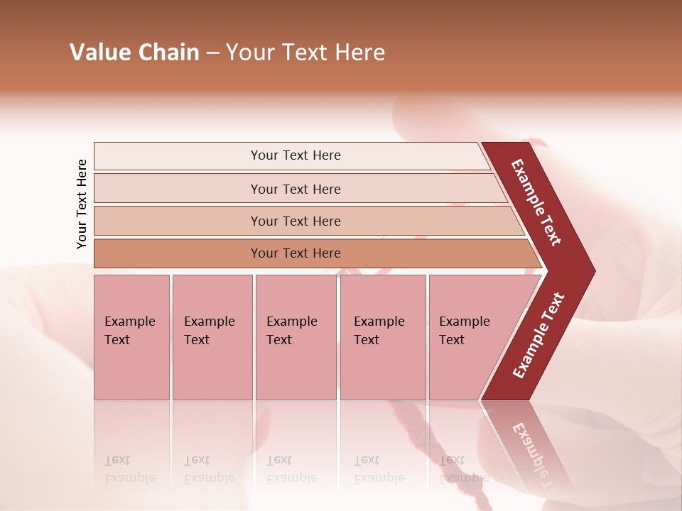 Human Hands Crocheting. All Isolated On White Background. PowerPoint Template