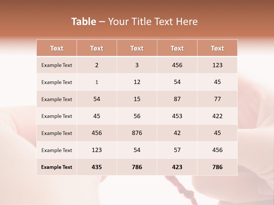 Human Hands Crocheting. All Isolated On White Background. PowerPoint Template