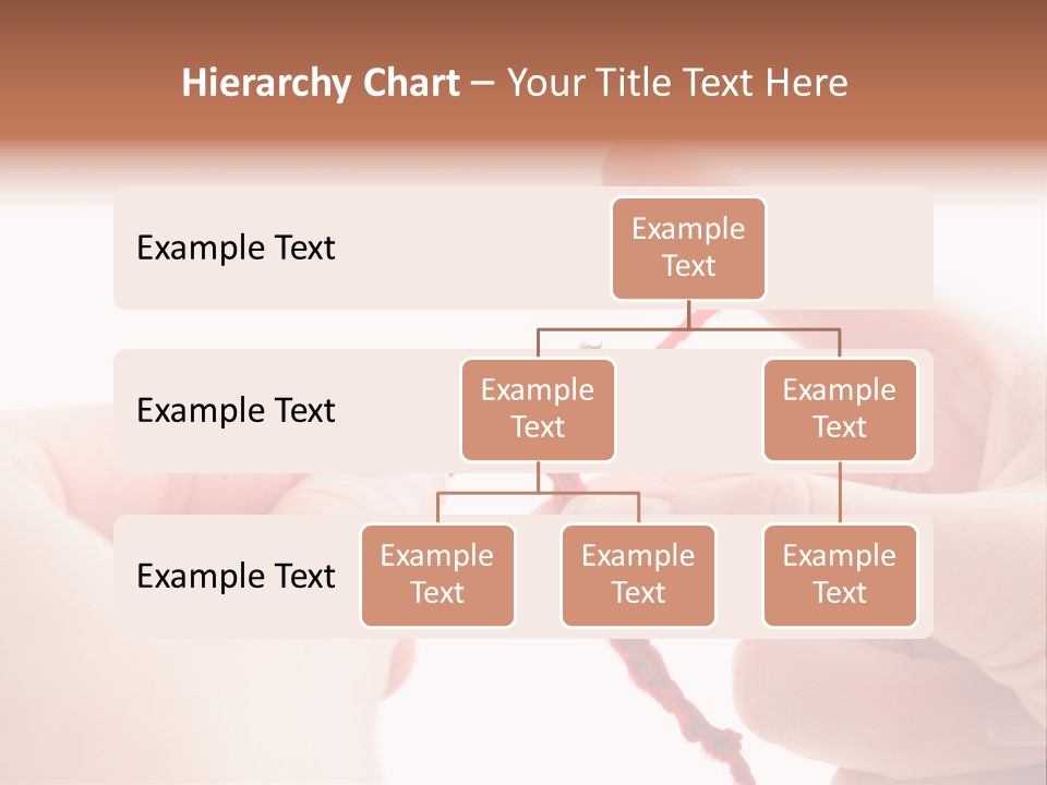 Human Hands Crocheting. All Isolated On White Background. PowerPoint Template