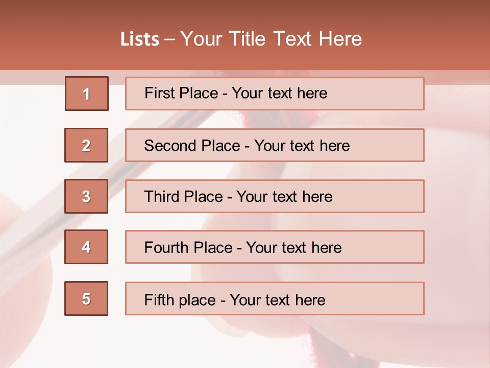 Human Hands Crocheting. All Isolated On White Background. PowerPoint Template