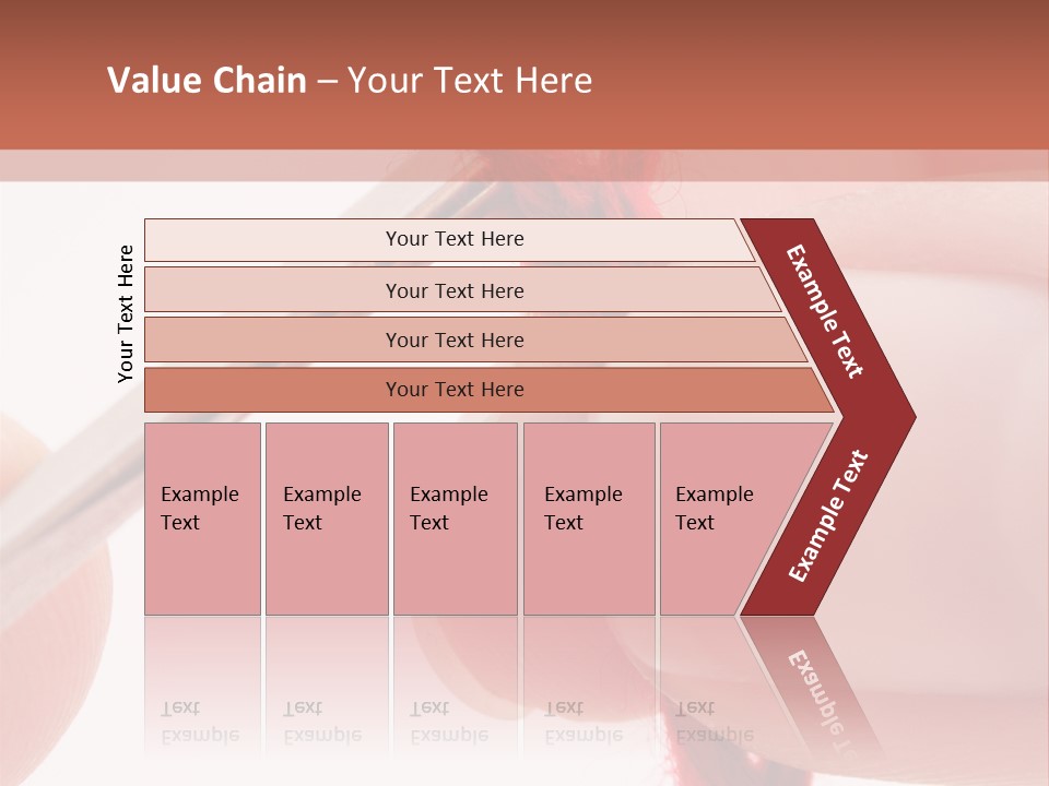 Human Hands Crocheting. All Isolated On White Background. PowerPoint Template