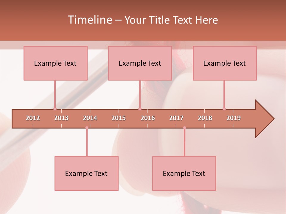 Human Hands Crocheting. All Isolated On White Background. PowerPoint Template