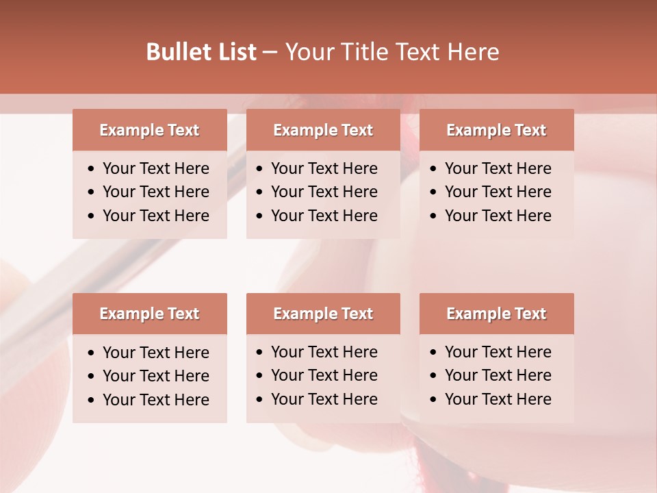 Human Hands Crocheting. All Isolated On White Background. PowerPoint Template