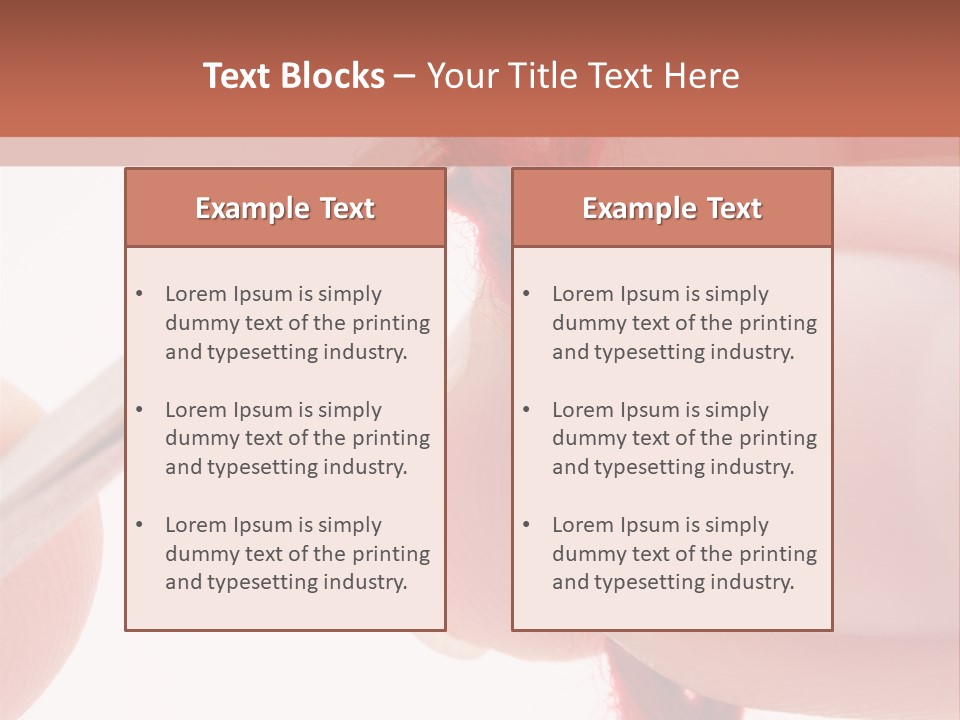 Human Hands Crocheting. All Isolated On White Background. PowerPoint Template