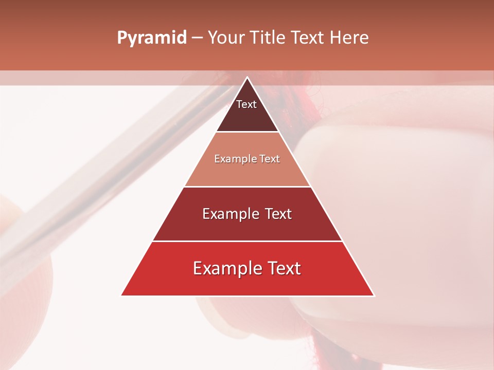 Human Hands Crocheting. All Isolated On White Background. PowerPoint Template