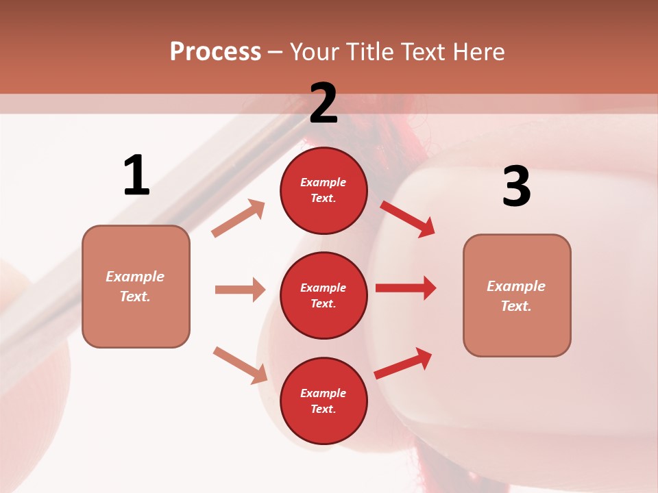 Human Hands Crocheting. All Isolated On White Background. PowerPoint Template