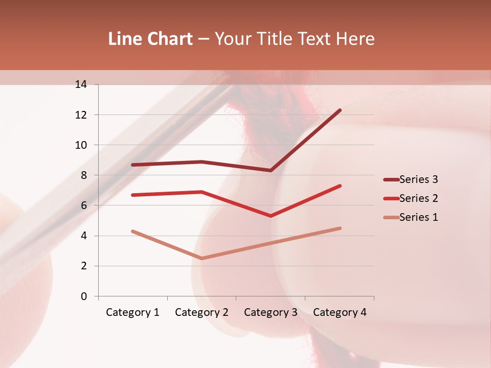 Human Hands Crocheting. All Isolated On White Background. PowerPoint Template