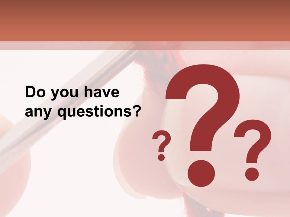 Human Hands Crocheting. All Isolated On White Background. PowerPoint Template