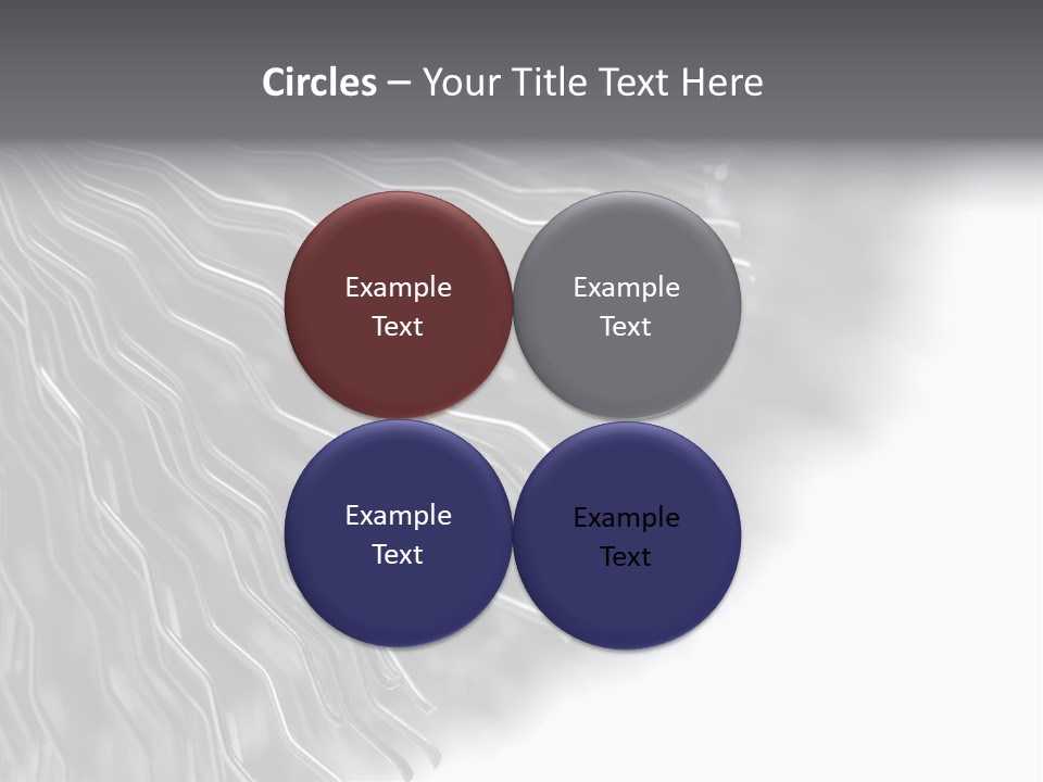 Studio Close Up Shot Of A Detail Of A Wire Rotating Brush. PowerPoint Template