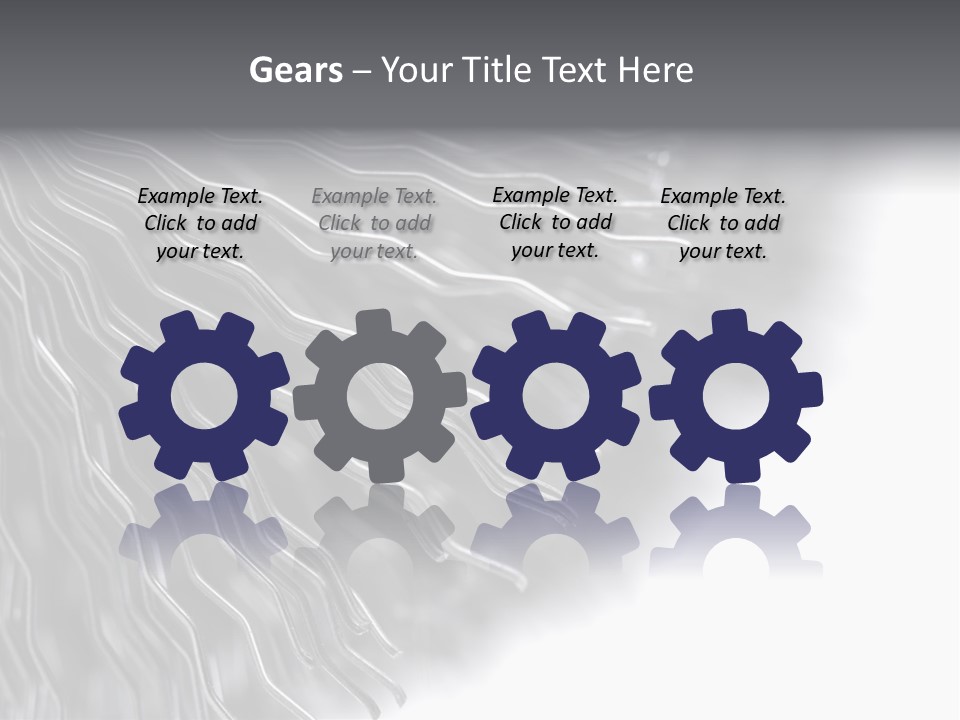 Studio Close Up Shot Of A Detail Of A Wire Rotating Brush. PowerPoint Template