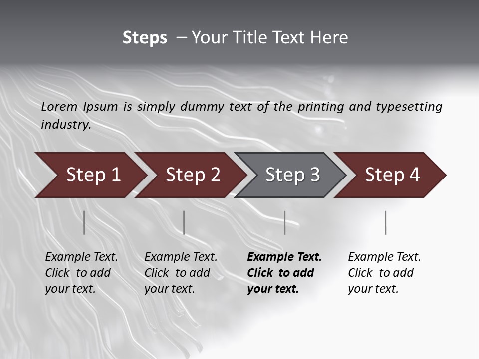 Studio Close Up Shot Of A Detail Of A Wire Rotating Brush. PowerPoint Template