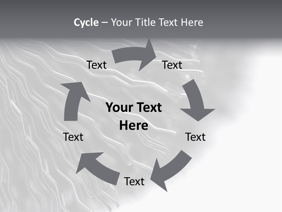 Studio Close Up Shot Of A Detail Of A Wire Rotating Brush. PowerPoint Template