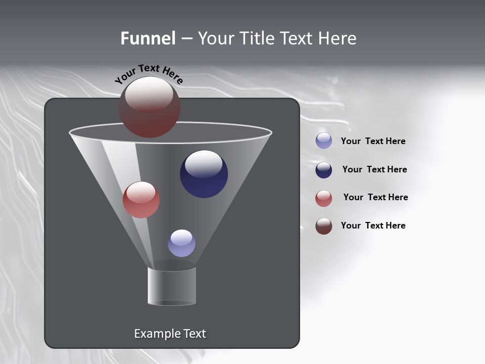 Studio Close Up Shot Of A Detail Of A Wire Rotating Brush. PowerPoint Template