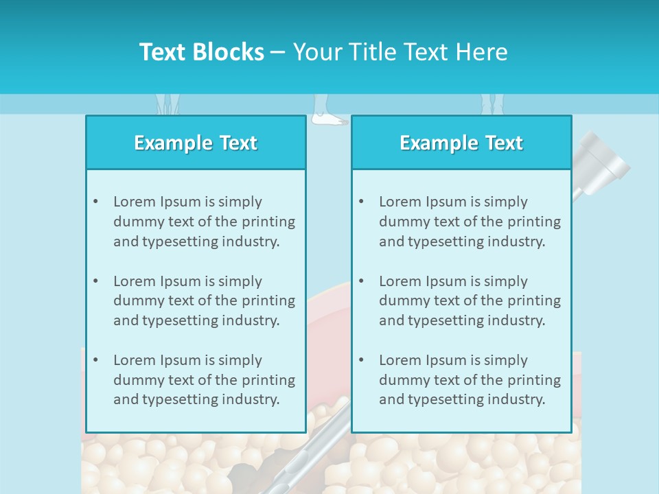 Illustration Of Liposuction Intervention With Liposculpture In A Woman PowerPoint Template