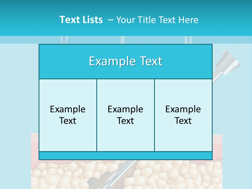 Illustration Of Liposuction Intervention With Liposculpture In A Woman PowerPoint Template
