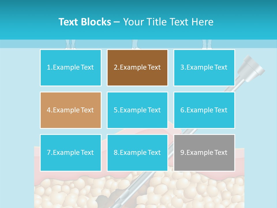 Illustration Of Liposuction Intervention With Liposculpture In A Woman PowerPoint Template