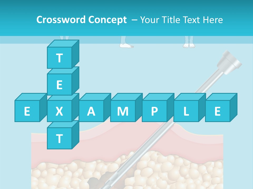 Illustration Of Liposuction Intervention With Liposculpture In A Woman PowerPoint Template