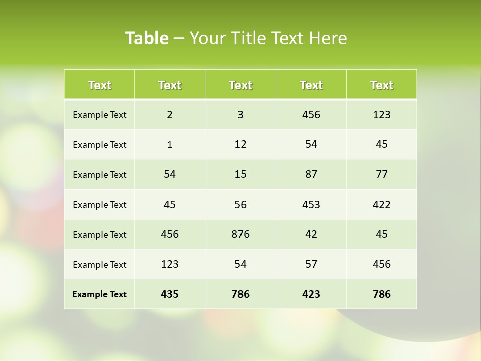 Forest PowerPoint Template