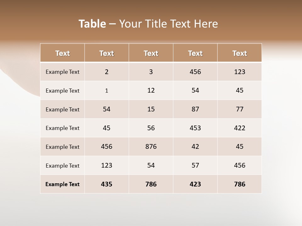 Hand With Coins PowerPoint Template