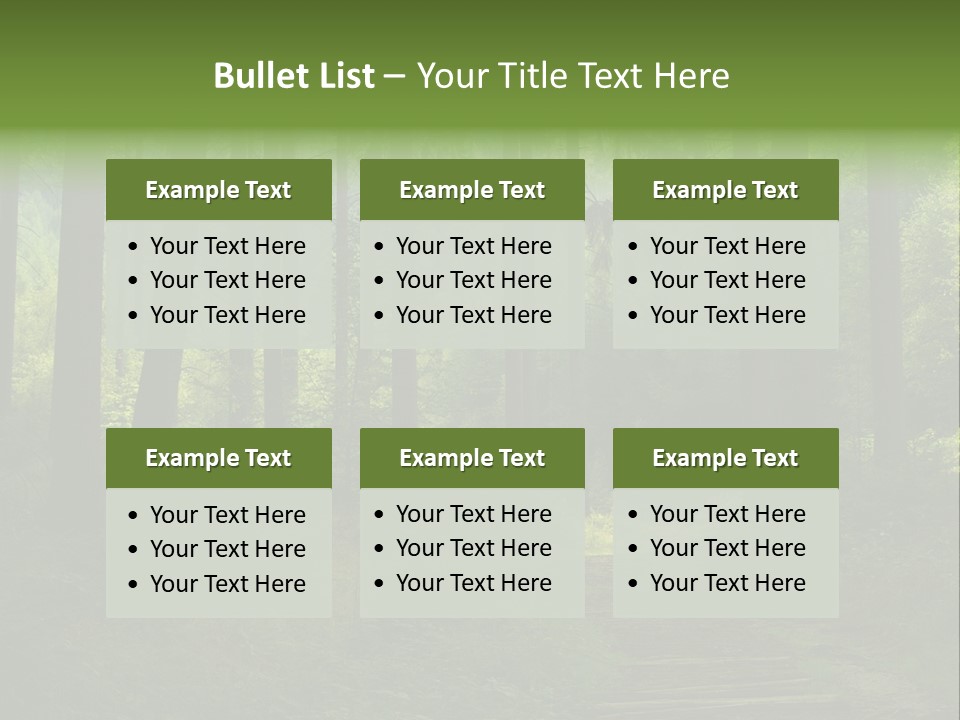 Forest PowerPoint Template