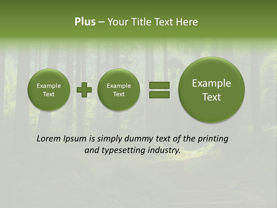 Forest PowerPoint Template