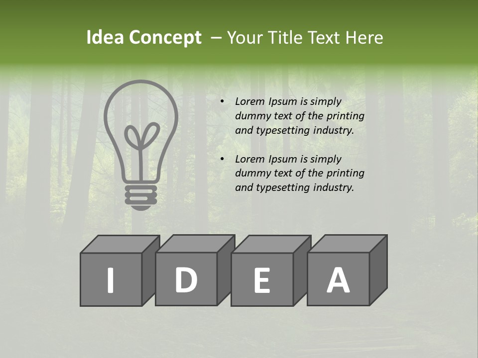 Forest PowerPoint Template