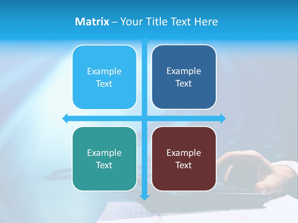 Businessman Data Info PowerPoint Template