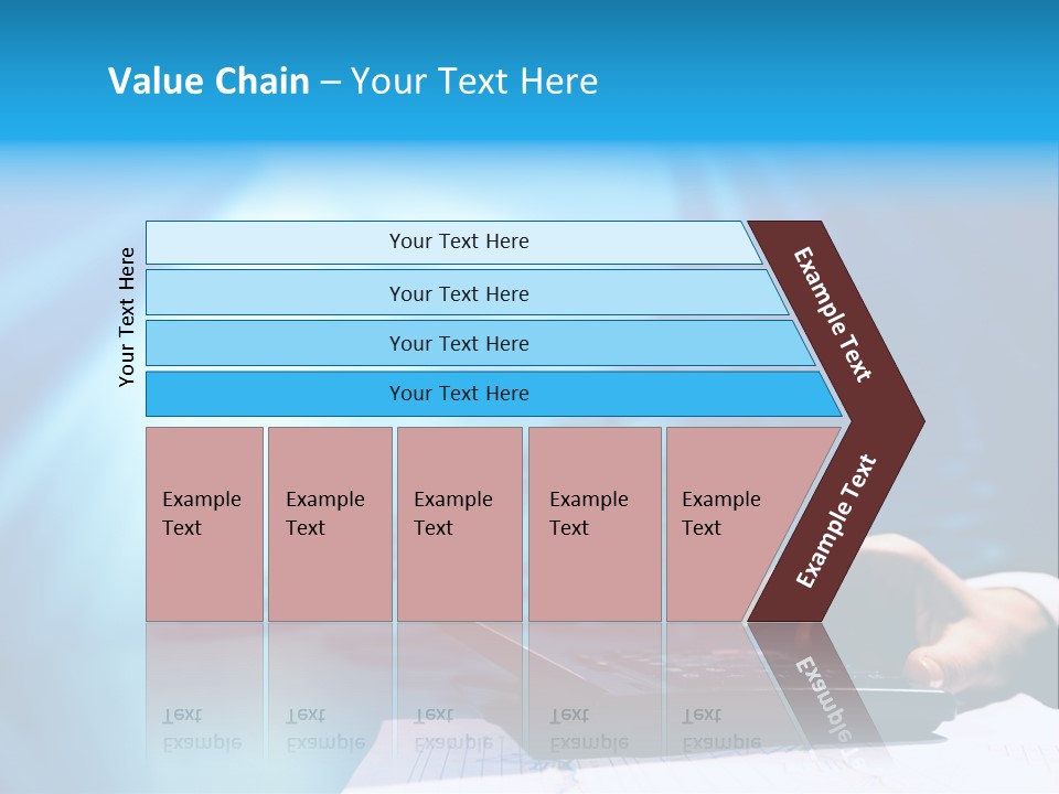 Businessman Data Info PowerPoint Template