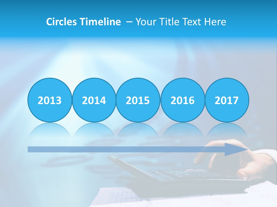 Businessman Data Info PowerPoint Template