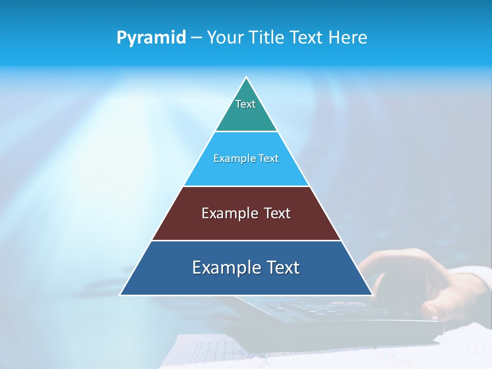 Businessman Data Info PowerPoint Template