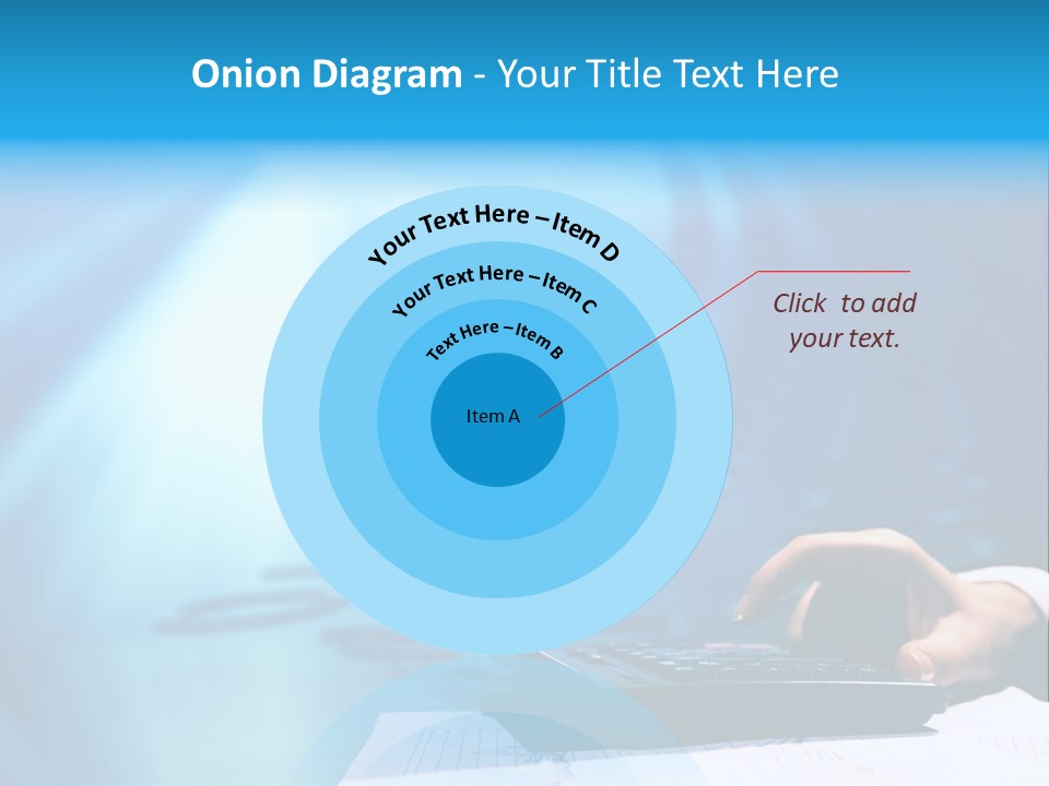 Businessman Data Info PowerPoint Template