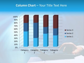 Businessman Data Info PowerPoint Template