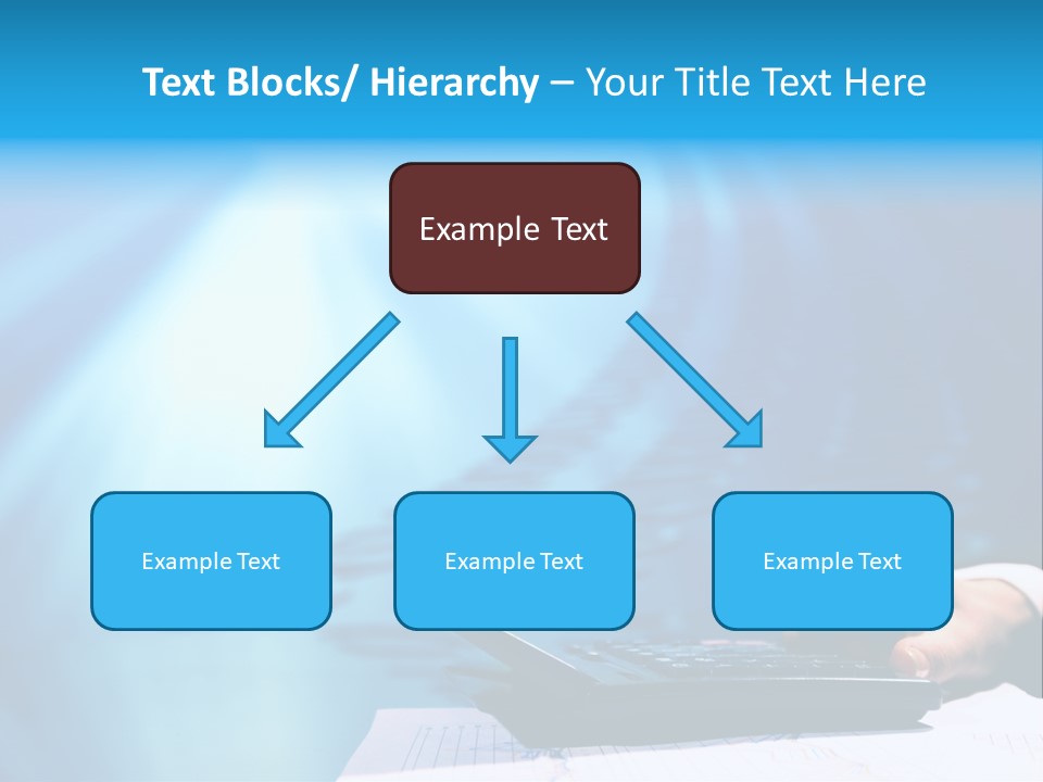 Businessman Data Info PowerPoint Template