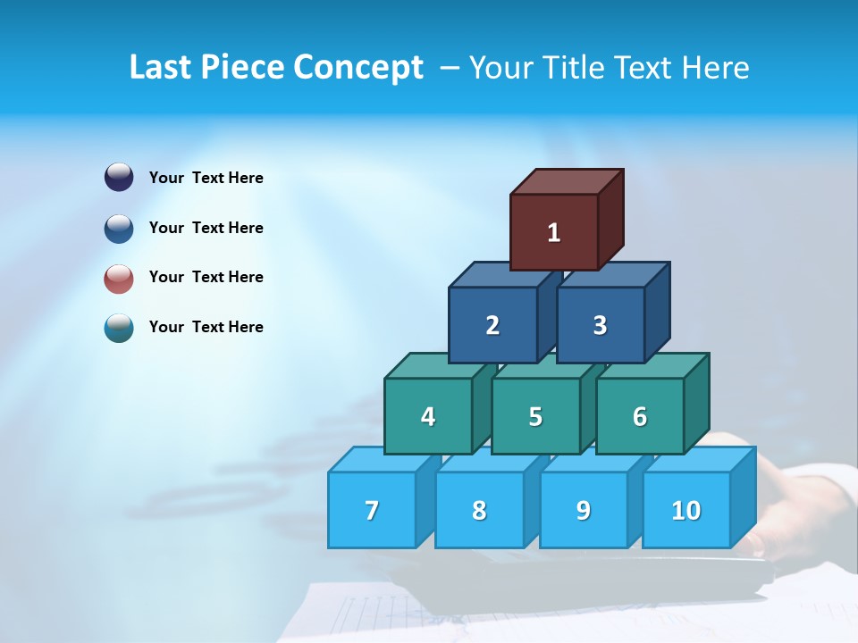Businessman Data Info PowerPoint Template