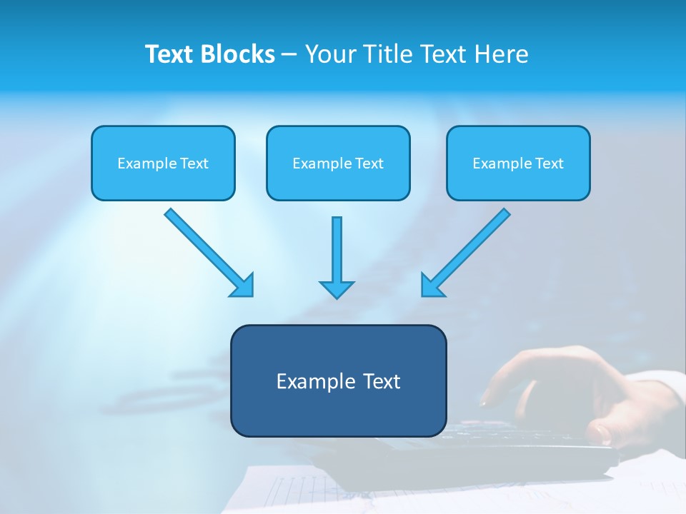 Businessman Data Info PowerPoint Template