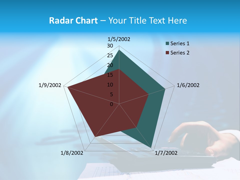 Businessman Data Info PowerPoint Template
