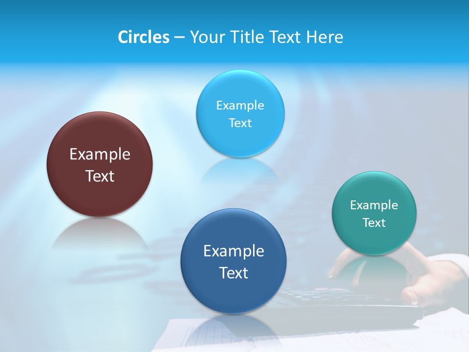 Businessman Data Info PowerPoint Template