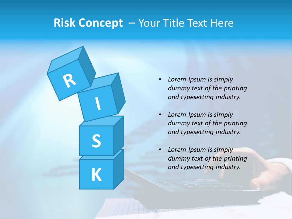 Businessman Data Info PowerPoint Template